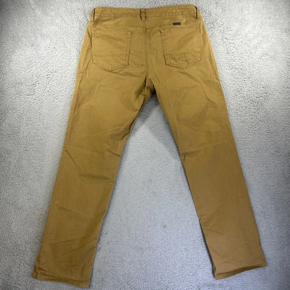 UNTUCKit Pants Mens‎ 35x32* Brown Khaki Don Santiago Chinos Straight Leg Stretch